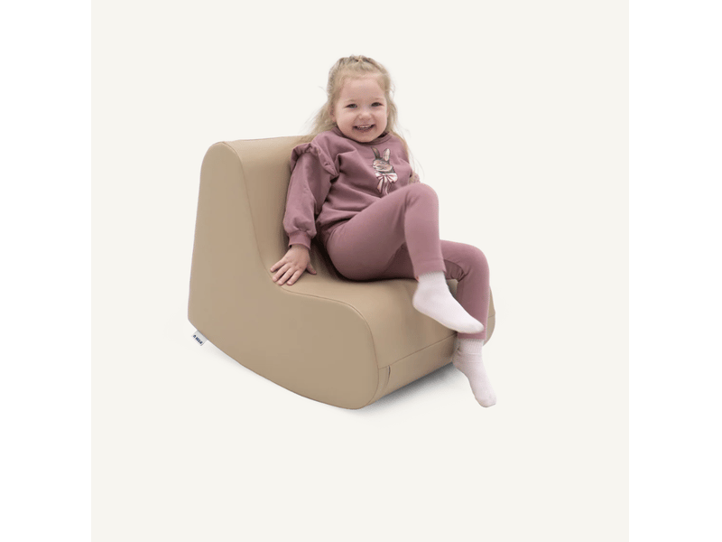  Chaise à bascule couleur beige FT_ROCK_S_08B - Conforama B