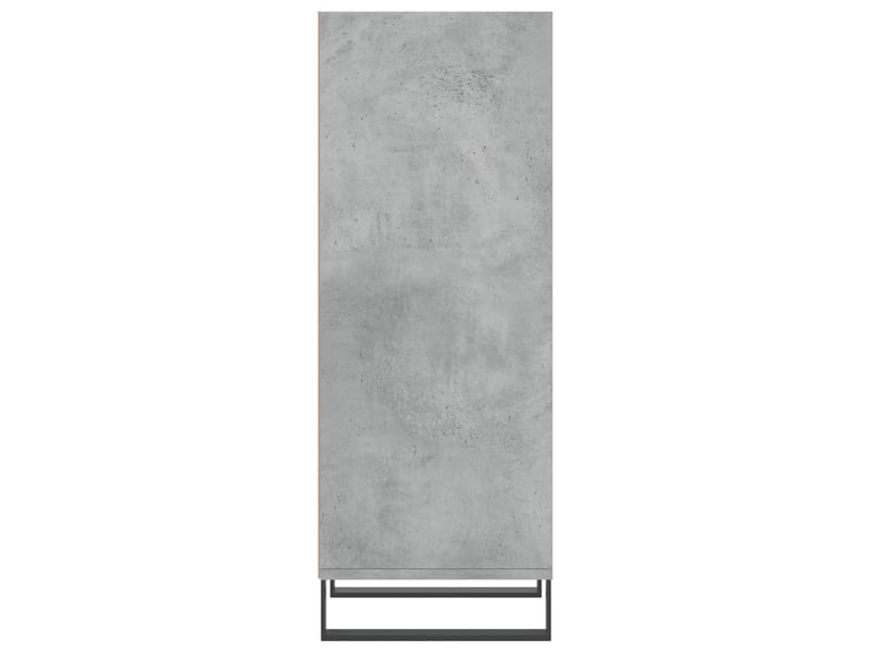  Buffet - bahut - meuble de rangement gris béton 34,5x32,5x90 cm bois d'ingénierie  - Conforama E
