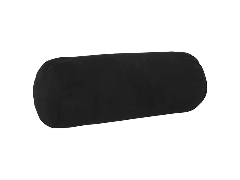  Lot de 6 coussins avec oreiller, coussins décoratifs heerlen noir velours cf50882  - Conforama C