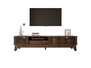 Meuble tv coloris bois foncé 170 cm BEAOK  