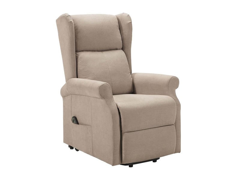 Fauteuil releveur relax électrique tissu waterproof beige - alcanti ALCANTI - Conforama C