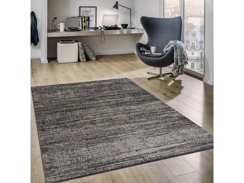 Milan - tapis d'inspiration minimal taupe 200 x 290 cm Z-MILANO200290303TAUPE - Conforama B