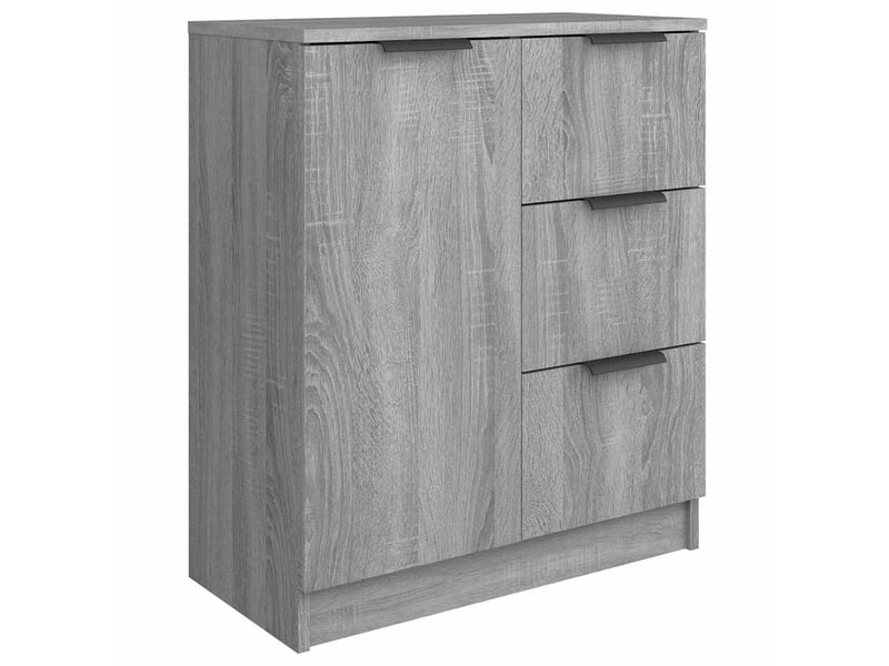  Buffet - bahut - meuble de rangement sonoma gris 60x30x70 cm bois d'ingénierie  - Conforama A