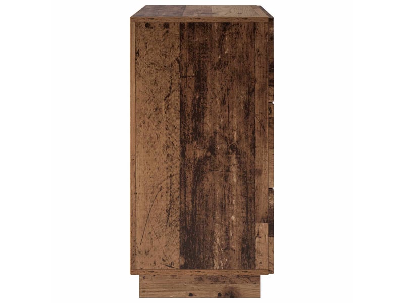 Buffet salon, buffet de rangement bois ancien 70x38x75 cm bois d'ingénierie - Conforama E