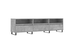 Meuble tv coloris gris 150 cm <strong></strong>  <strong></strong>