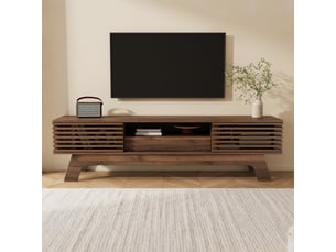 Meuble tv coloris marron 150 cm