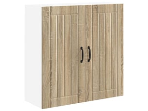 Meuble mural de cuisine, armoire de cuisine chêne sonoma 80x31x80cm shl7939