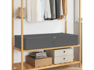 Boîte de rangement 2 pcs tissu intissé 90x48x15 cm 64,8 l shl24423