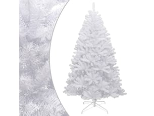 Sapin de noël artificiel, arbre de noël à charnières avec neige floquée 210 cm shl7677