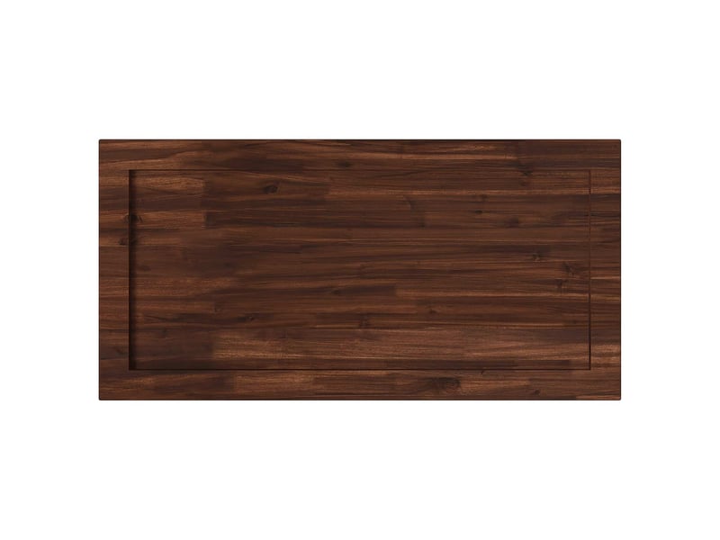  Vidaxl plateau de table rectangulaire 130 x 60 x 3 cm rectangulaire  - Conforama E