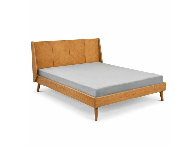  Pack lit 2 places 140x190 cm isla  noisette Isla - Conforama A