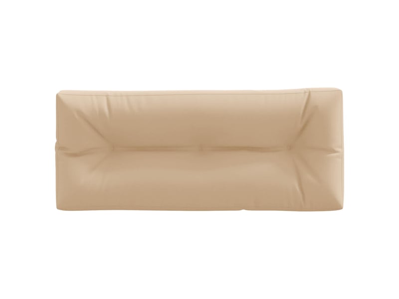 Coussin de dossier de palette, coussin de dos vianen 100 % polyester sable cf55175 - Conforama D