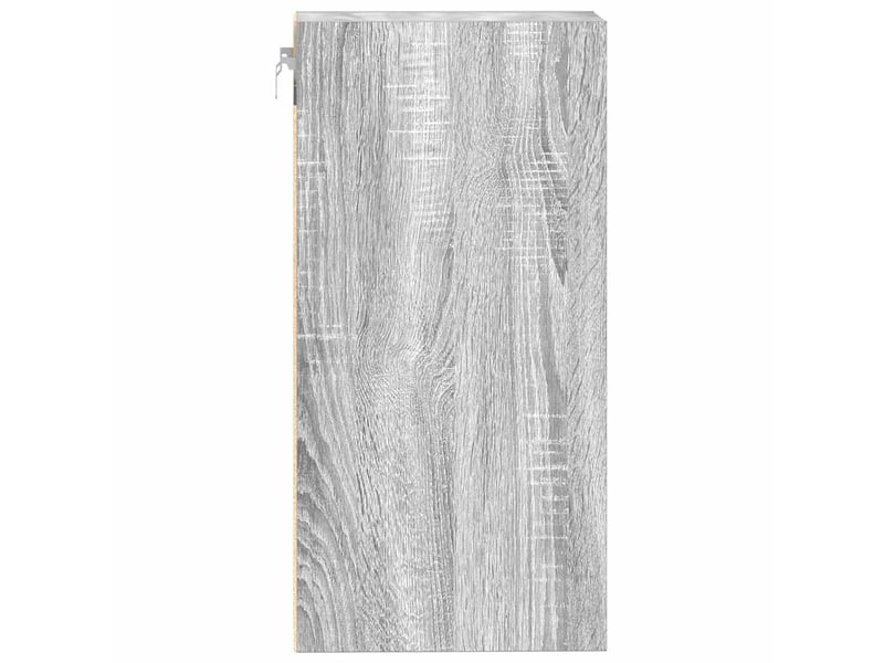 Meuble de rangement cuisine, armoire suspendue gris sonoma 20x29,5x60cm bois d'ingénierie - Conforama E