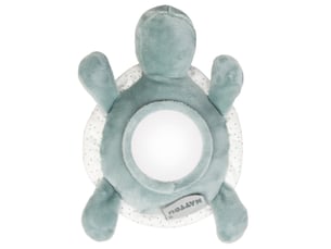 Peluche activité tortue vert lapidou
