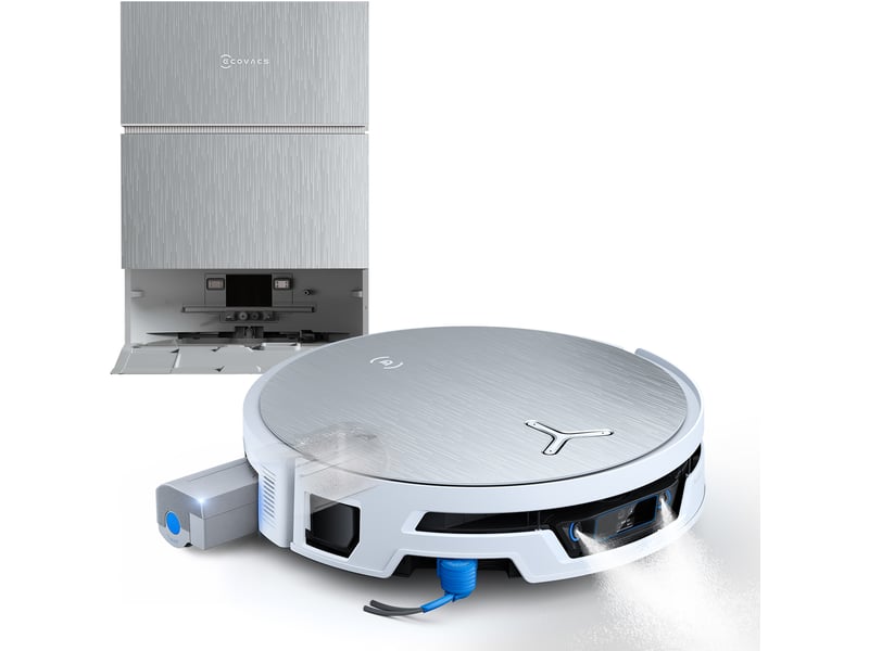  ECOVACS DEEBOT X12S Pro Omni Robot Aspirateur Laveur, 27000Pa, OZMO Roller 3.0, FocusJet, YIKO 3.0 27000Pa, FocusJet, YIKO 3.0 - Conforama A