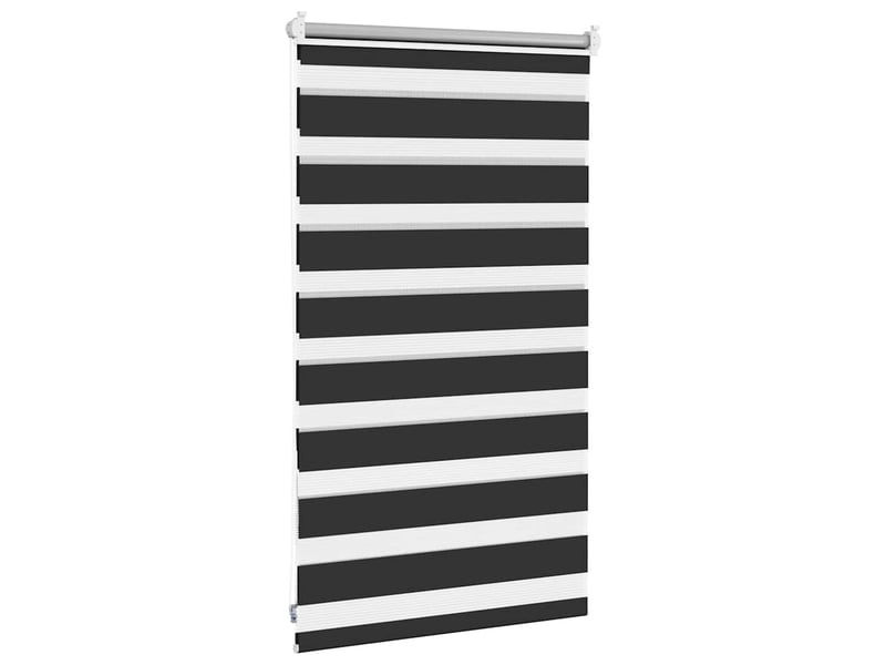Store vénitien zébré, store de fenêtre 50,9 x 100 cm, largeur du tissu 46,7 cm, noir cf48230 - Conforama D