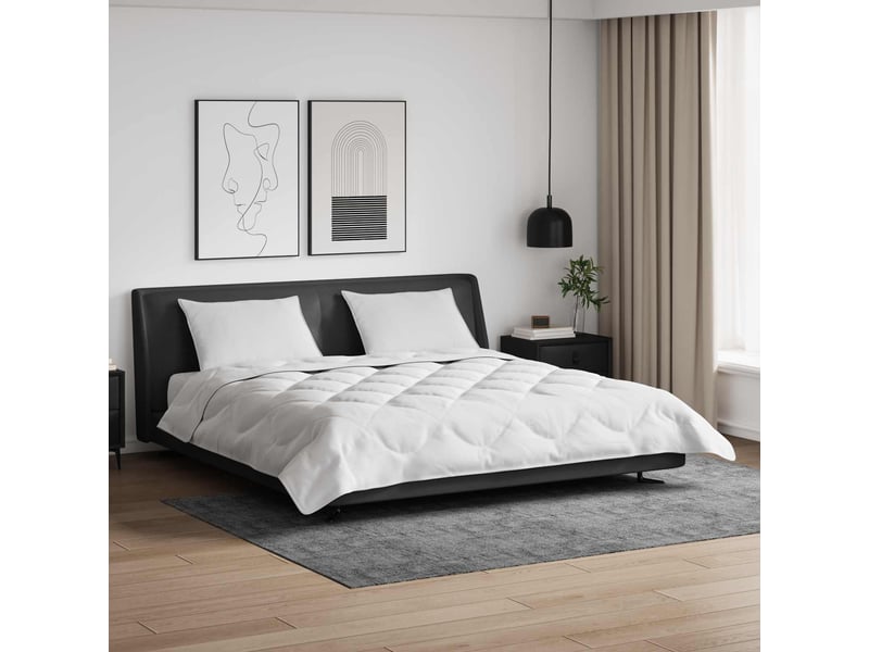  Couette avec oreiller 3 pcs - duvet blanc microfibre  - Conforama B