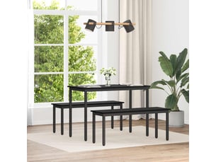 Banc  coloris noir <strong></strong> <strong></strong>