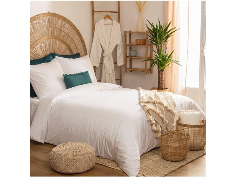  Drap plat en percale de coton confort  - Conforama E