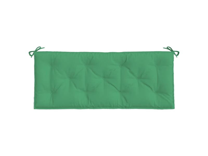  Lot de 2 coussins de banc jardin, coussins d'assise vert 120x50x7 cm tissu oxford cf58746  - Conforama E
