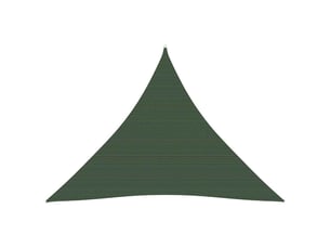 Voile d'ombrage - voile d'ombre - voile parasol 160 gm² vert foncé 5x5x5 m pehd