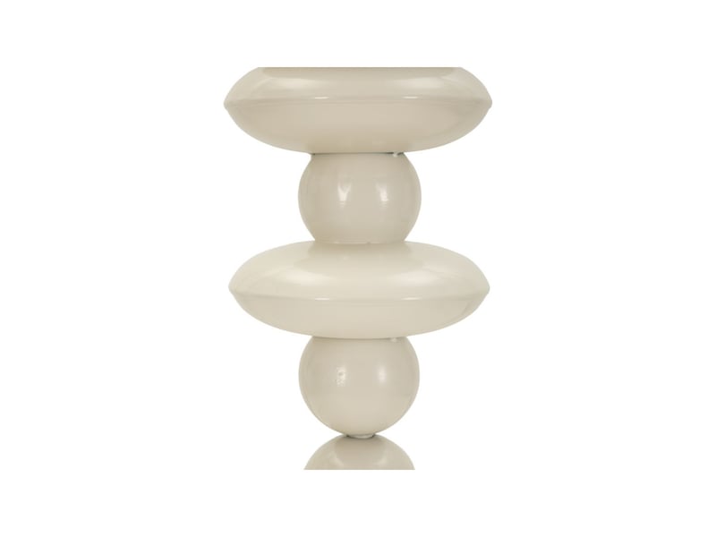  Lampadaire totem en métal pila 160cm crème  - Conforama D