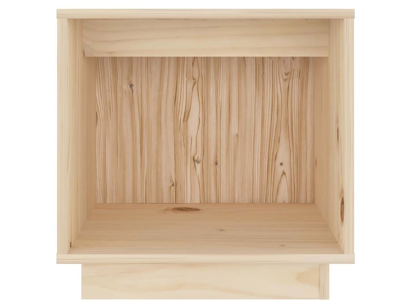  Lot de 2 tables de chevet - cabinet de chevet - table de nuit 40x30x40 cm bois de pin solide  - Conforama D