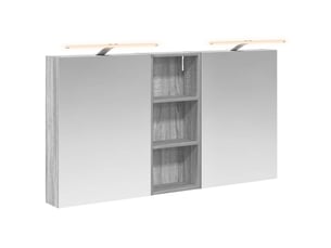 Ensemble de meubles de salle de bain 3 pcs 130x14.5x70 cm shl6616