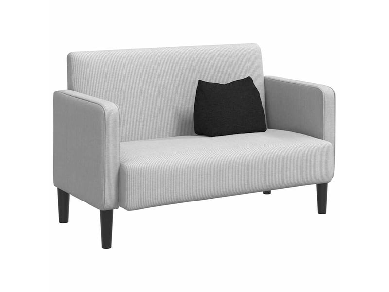  Coussin de dos, coussin de dossier noir 45 x 20 x 35 cm tissu cf54835  - Conforama C