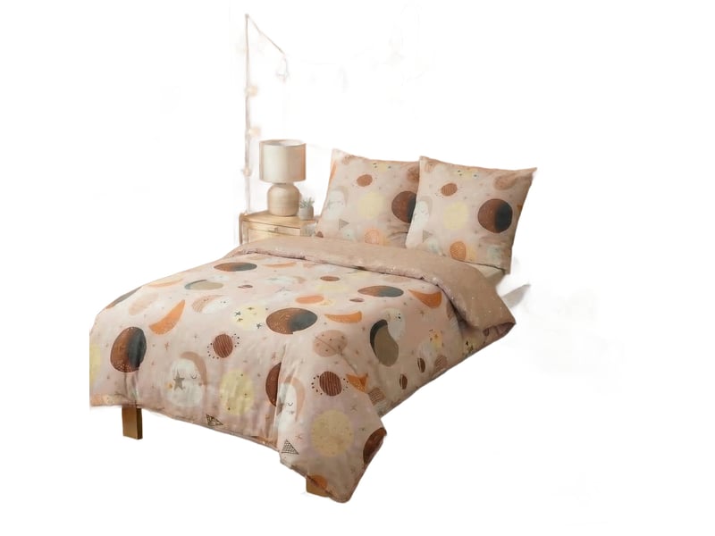 Parure de lit enfant 200x200 cm coton celestine PD25195 - Conforama A