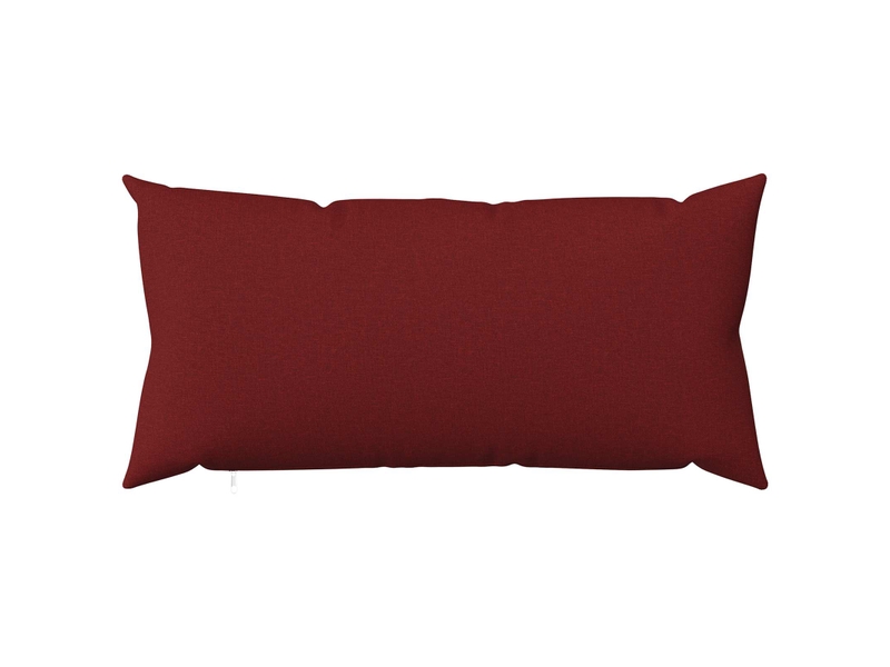 Lot de 6 housses de coussin heerlen bordeaux 40 x 80 cm tissu cf49605 - Conforama A