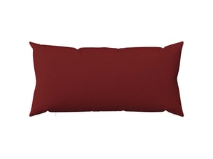 Lot de 6 housses de coussin heerlen bordeaux 40 x 80 cm tissu cf49605