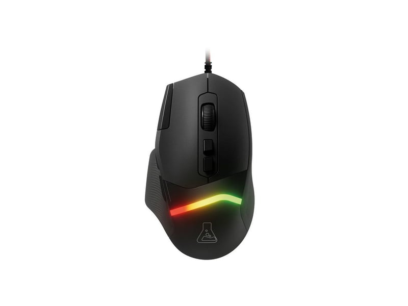  Souris gaming filaire 12800 dpi rgb 1000 hz 8 boutons kult palladium noire THE3760162055368 - Conforama C