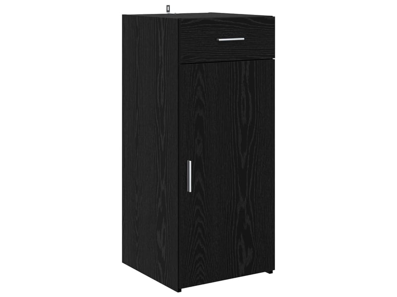 Buffet - armoire de rangement avec tiroir chêne noir 40 x 42,5 x 93 cm - Conforama A