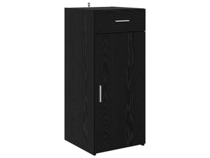 Buffet - armoire de rangement avec tiroir chêne noir 40 x 42,5 x 93 cm