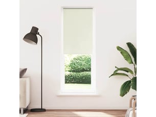Store enrouleur occultant, store à rouleau blanc cassé 70x230cm largeur du tissu cf45572