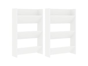 Meuble à chaussures 4 paire(s)  <strong></strong>  <strong></strong> coloris blanc
