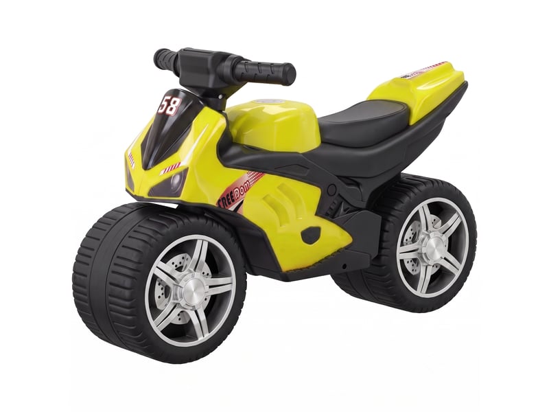  Draisienne pour enfant, vélo d'équilibre avec musique et roues extra-larges, pour filles et garçons 18-36 mois, vert  - Conforama B