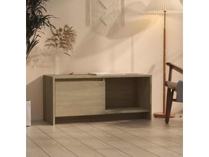 Meuble tv coloris beige 90 cm <strong></strong>  <strong></strong>