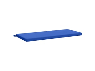 Coussin de banc, coussin d'assise, coussin de canapé soest 100 % polyester bleu royal cf53148