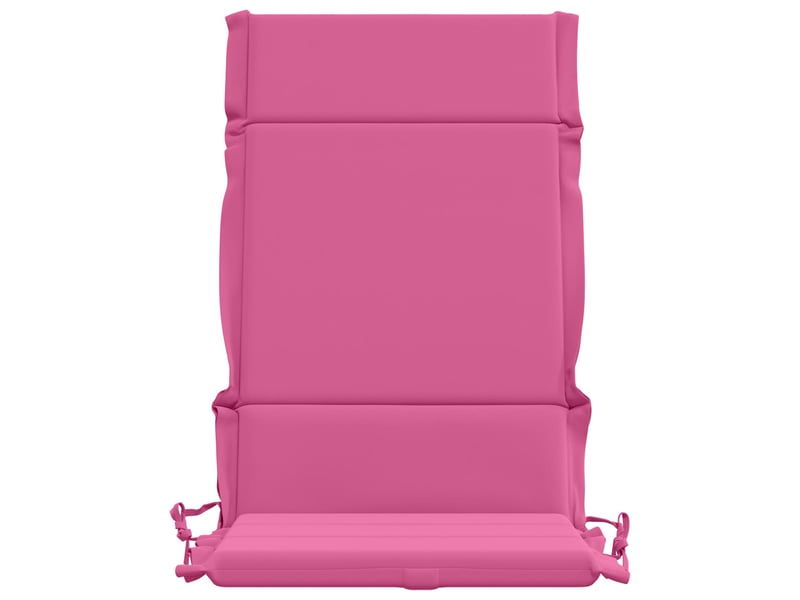  Lot de 4 coussins de chaise à dossier haut  gemert rose cf59331  - Conforama D