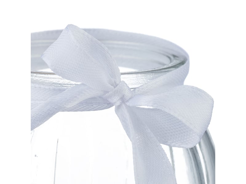  Lot de 12 photophores ronds décoration de table ambiance cosy intérieur extérieur en verre transparent 13_0013528  - Conforama B