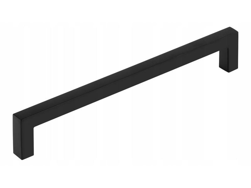  Poignée de meuble en alliage de zinc noire de 256 mm  - Conforama A
