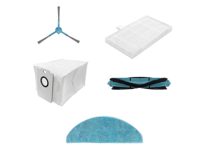  For 7490 vacuum accessories replacement parts main brush side brush hepa filter mop cloth dust bag  - Conforama B