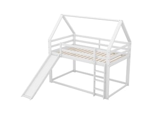 Lit superposé 90x200 cm Sol Morn coloris blanc