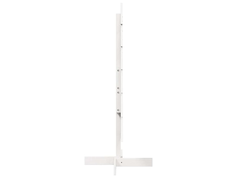  Arbre de noël, sapin de noël en bois pour décoration blanc 120 cm pin massif  - Conforama D