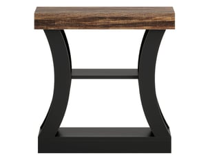 Table basse rectangulaire coloris noir TRIBESIGNS 