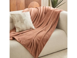 Plaid kiesa 180x230cm rose