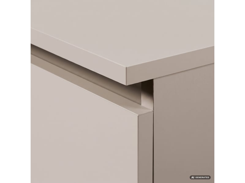  Commode k140 cachemire 138 cm 6 tiroirs 138x40x77 cm Commode K140 - Conforama E