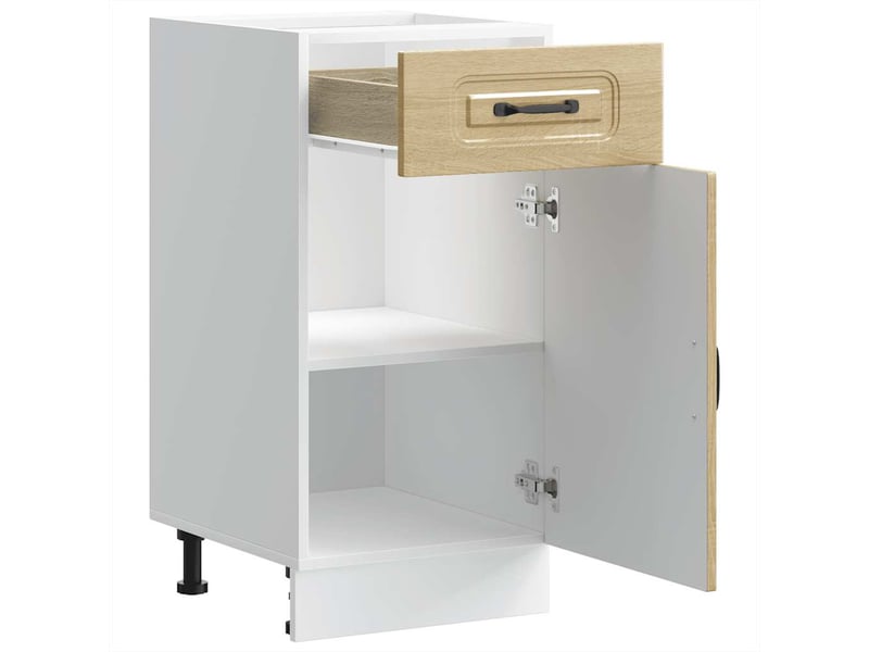  Meuble de rangement, armoire de cuisine kalmar chêne sonoma bois d'ingénierie shl863  - Conforama E